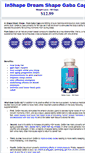 Mobile Screenshot of inshapedreamshape.com